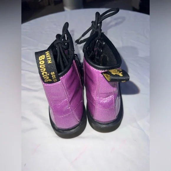 Doc Marten 1460 Pink Metallic boot size 5 - Picture 3 of 5